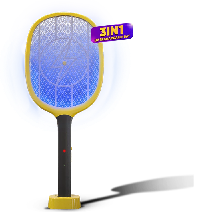 3 in 1 Rechargeable Mosquito Bat